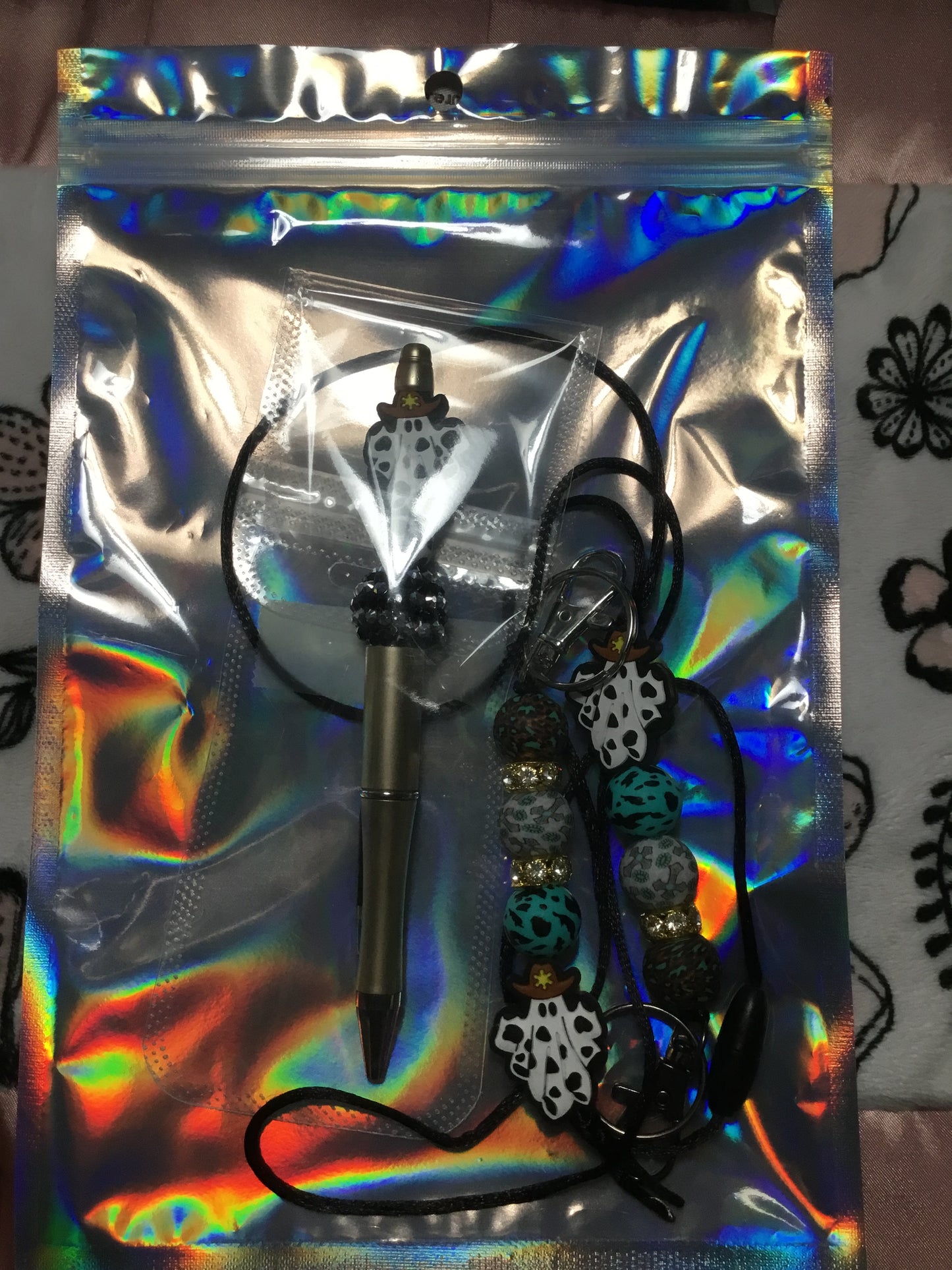 Lanyard, keychain and pen bundles