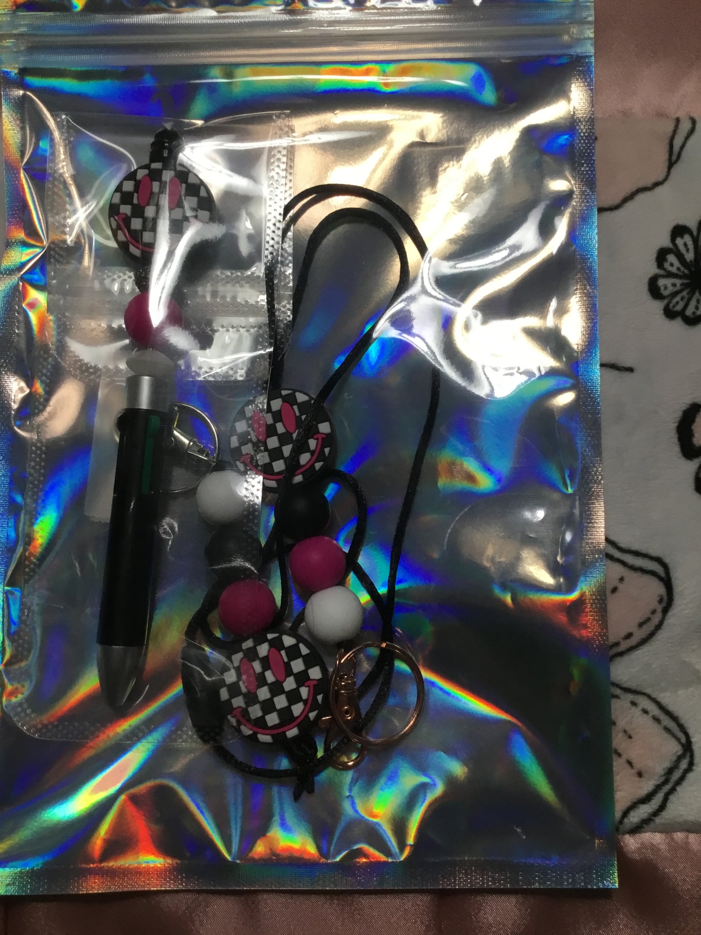 Lanyard, keychain and pen bundles